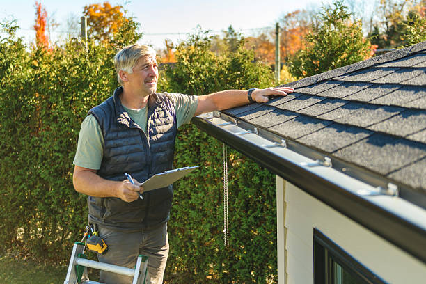 Professional Roofing technician working in Mashpee, MA